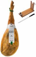 Serrano Schinken Duroc Gran Reserva Artysán + Schinkenhalter + Messer